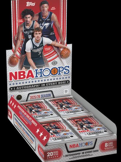 2025-26 Topps NBA Hoops Basketball Hobby Box