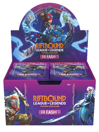 Riftbound: League of Legends TCG Unleashed Booster Display