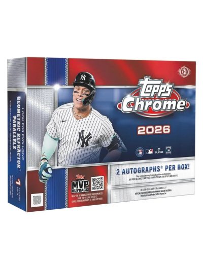 2026 Topps Chrome Baseball Breakers Delight Box