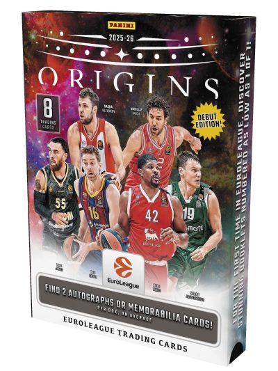 2025/26 Panini Origins EuroLeague Basketball Hobby