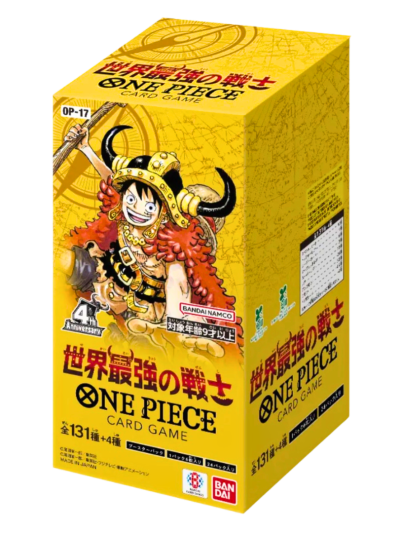 {BOX} ONE PIECE TCG: The World's Strongest Warriors OP-17