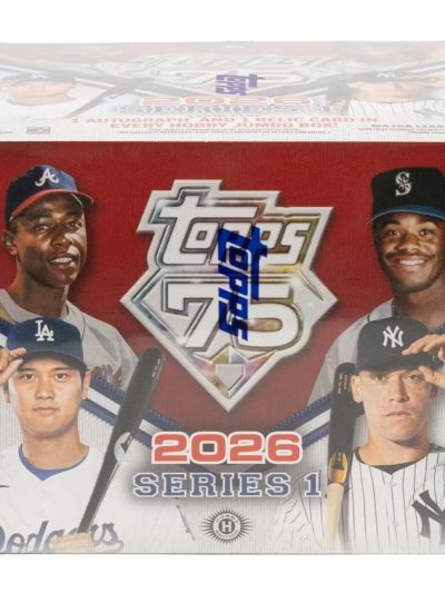 2026 Topps Series 1 Baseball Hobby Jumbo