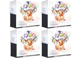 Pokémon Scarlet & Violet Prismatic Evolutions Pokemon Center Elite Trainer Box 4x Lot