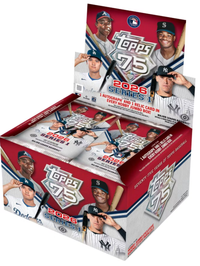 2026 Topps Series 1 Baseball Jumbo Box