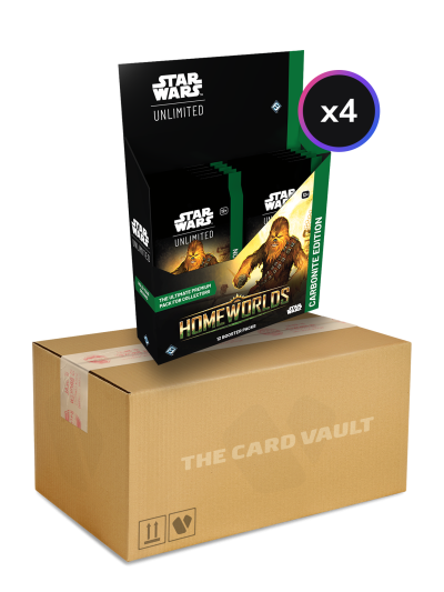 Star Wars: Unlimited - Homeworlds - Carbonite Display Case (4x Booster Boxes)