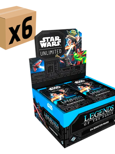 Star Wars Unlimited: Leyends of the Force, CASE (6 CAJAS)