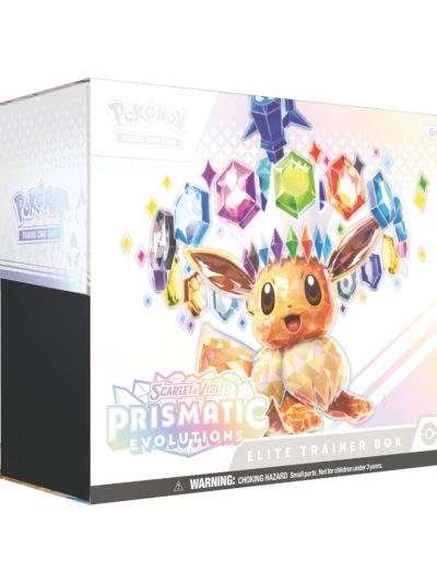 Pokemon Scarlet And Violet 8.5 Prismatic Evolution Elite Trainer Box
